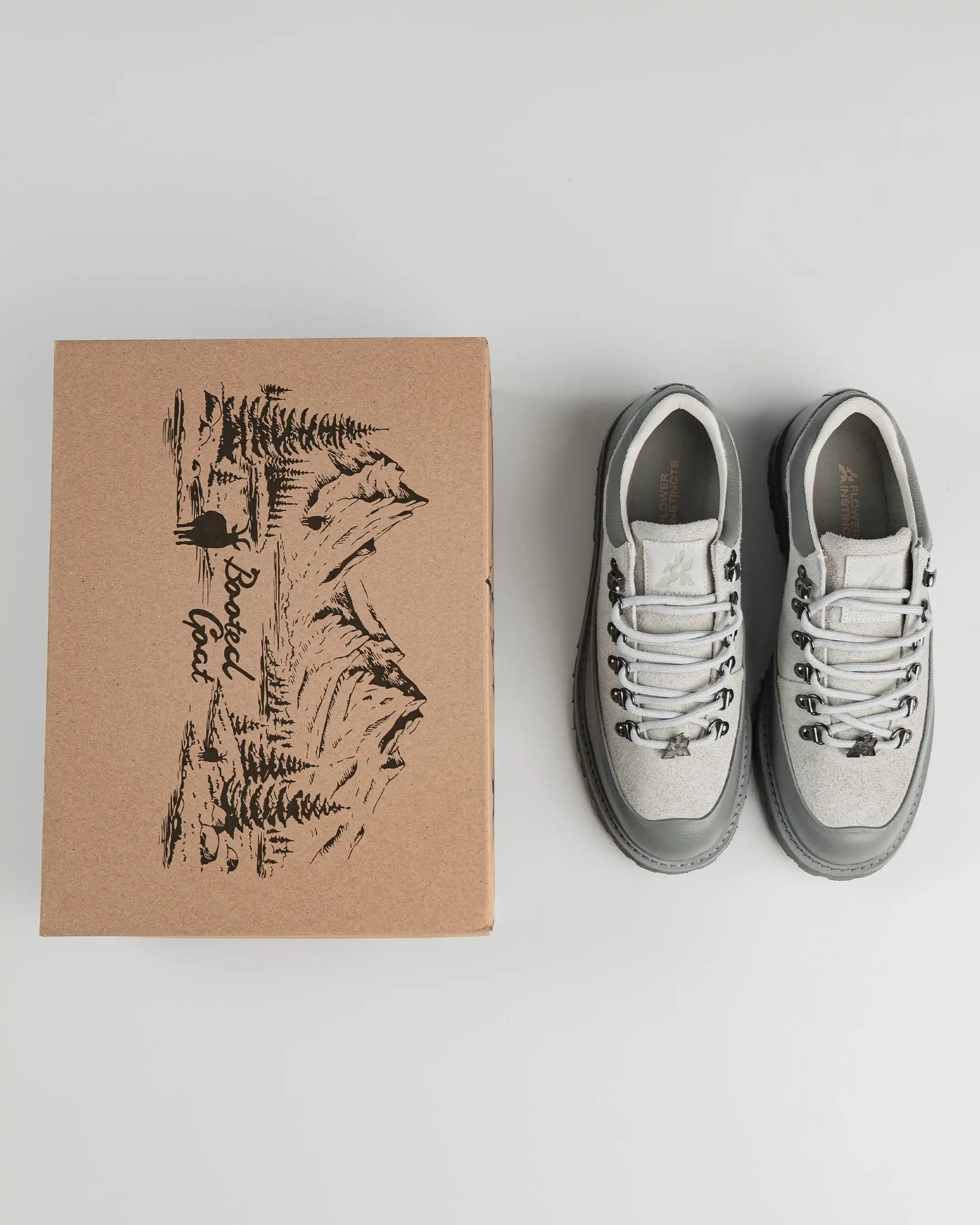 BOOTED GOAT HEALY GREY & WHITE - Image 4