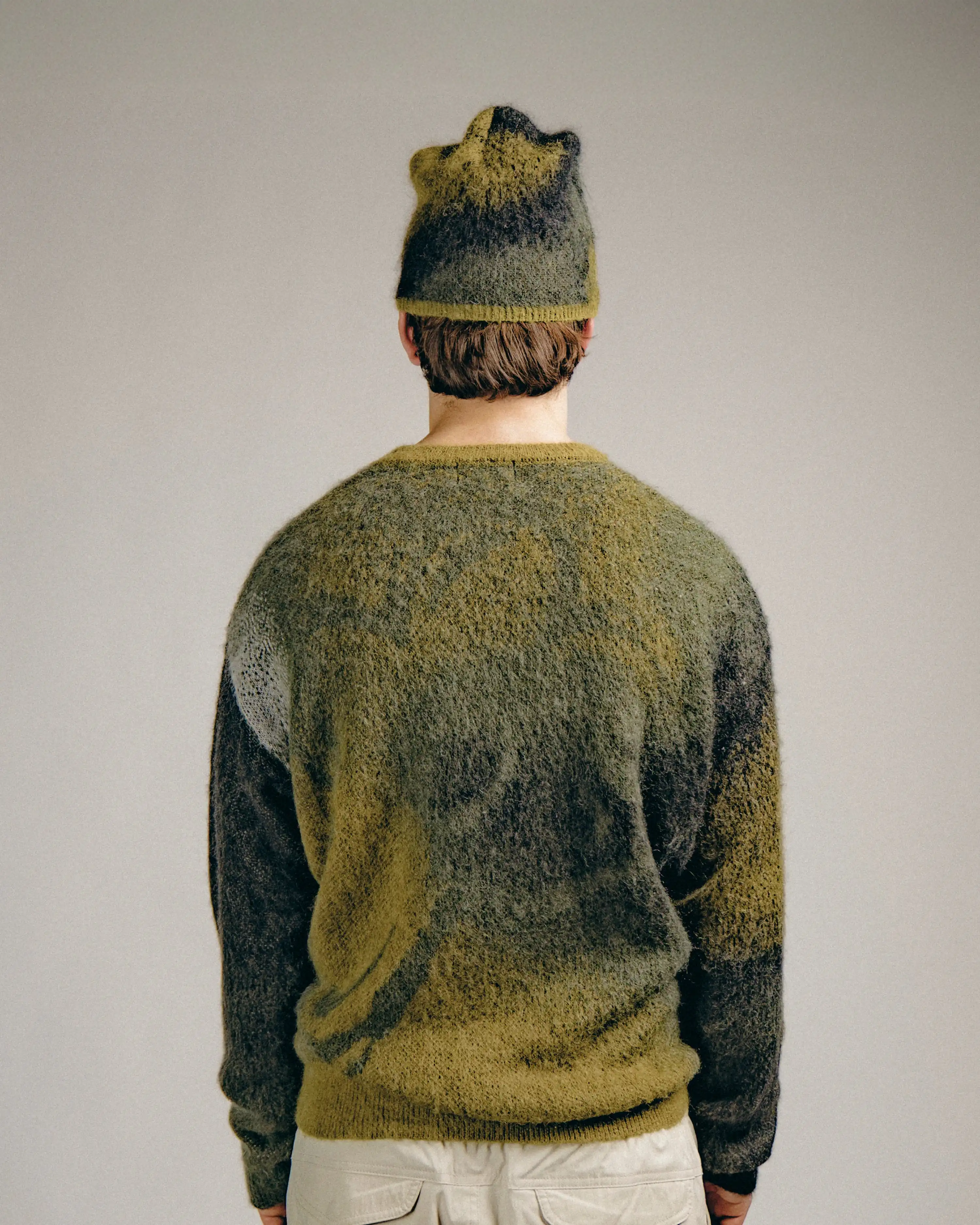 CREWNECK MOHAIR GREEN - Image 3