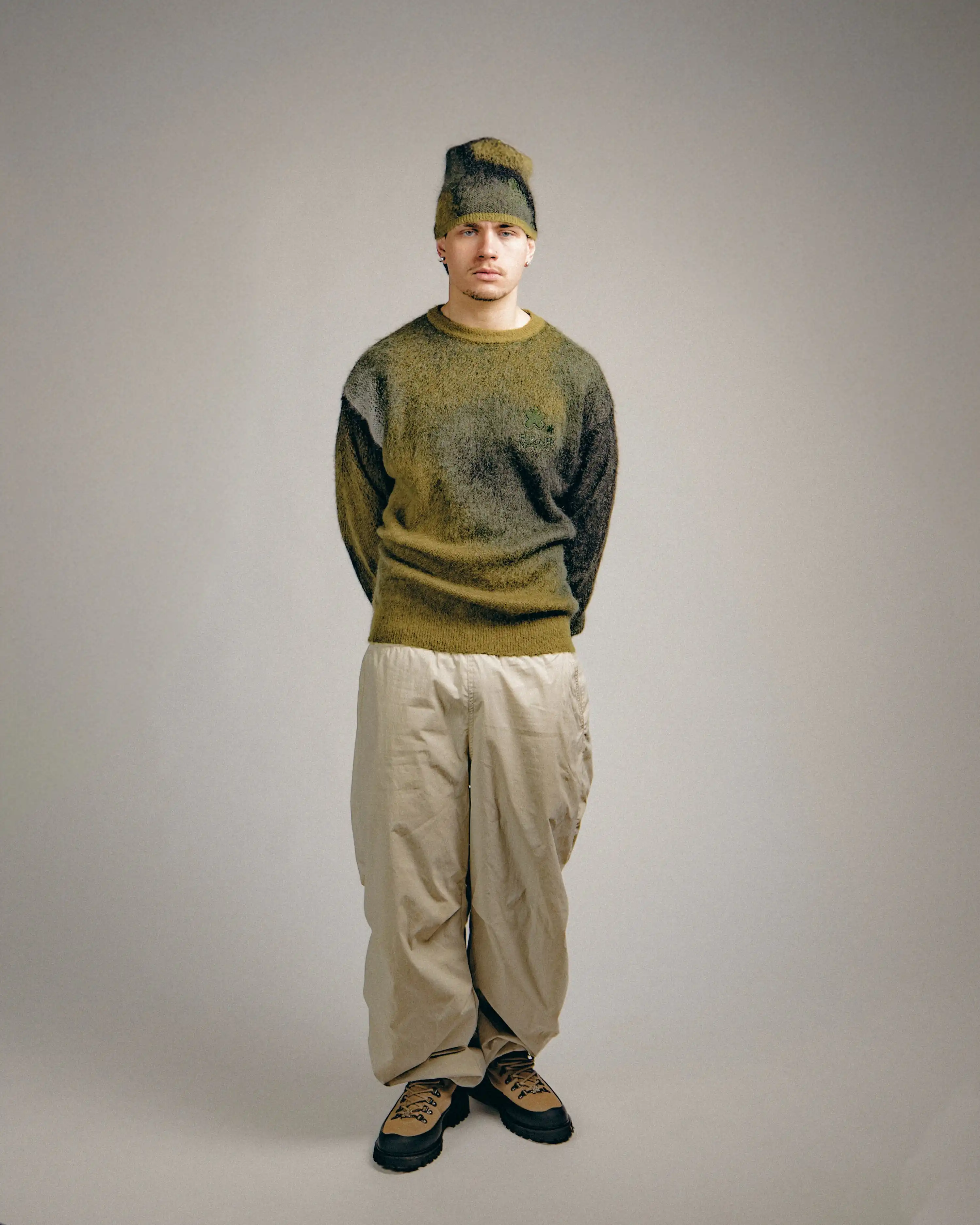CREWNECK MOHAIR GREEN - Image 4