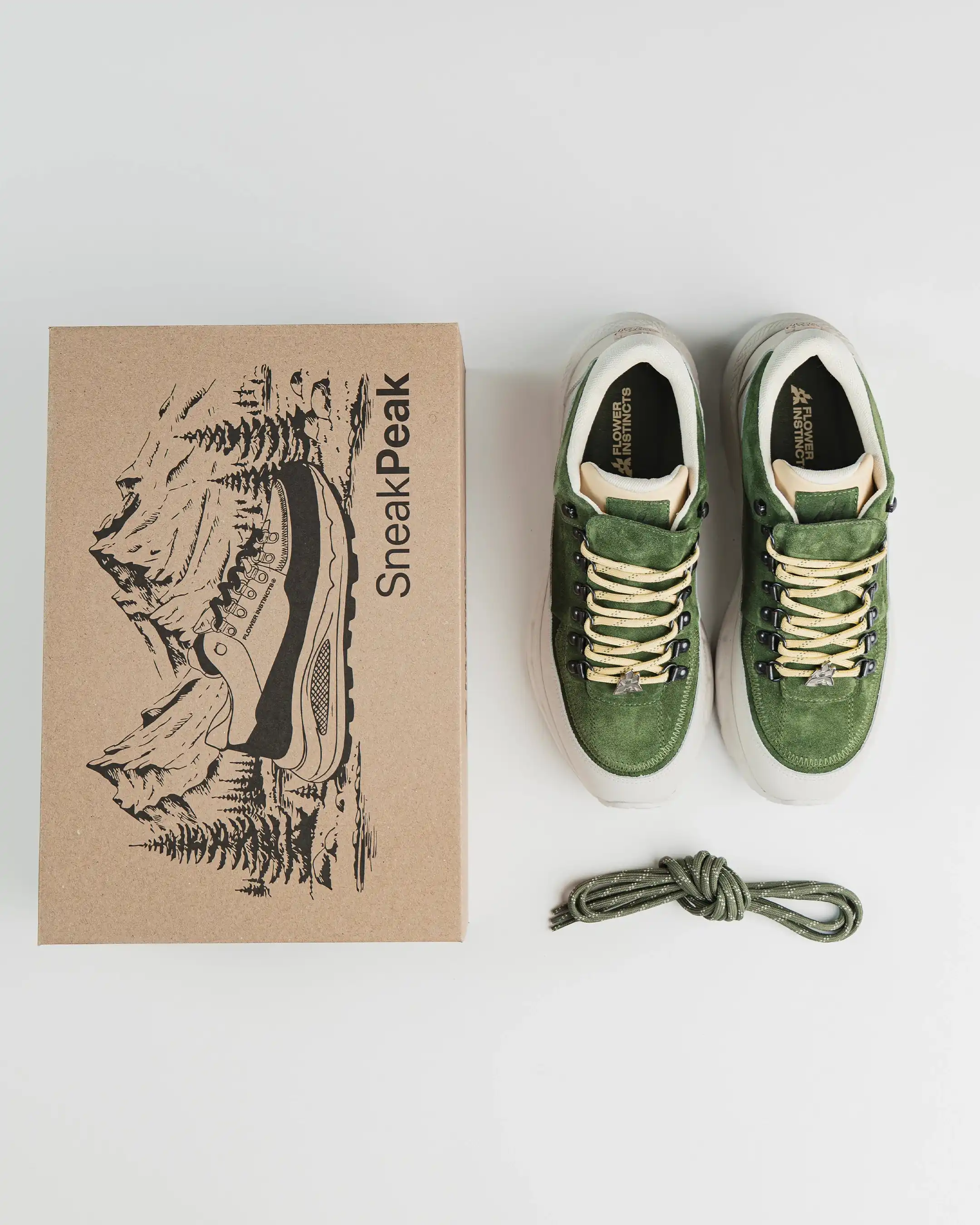 SNEAKERS SNEAKPEAK GREEN & WHITE - Image 7